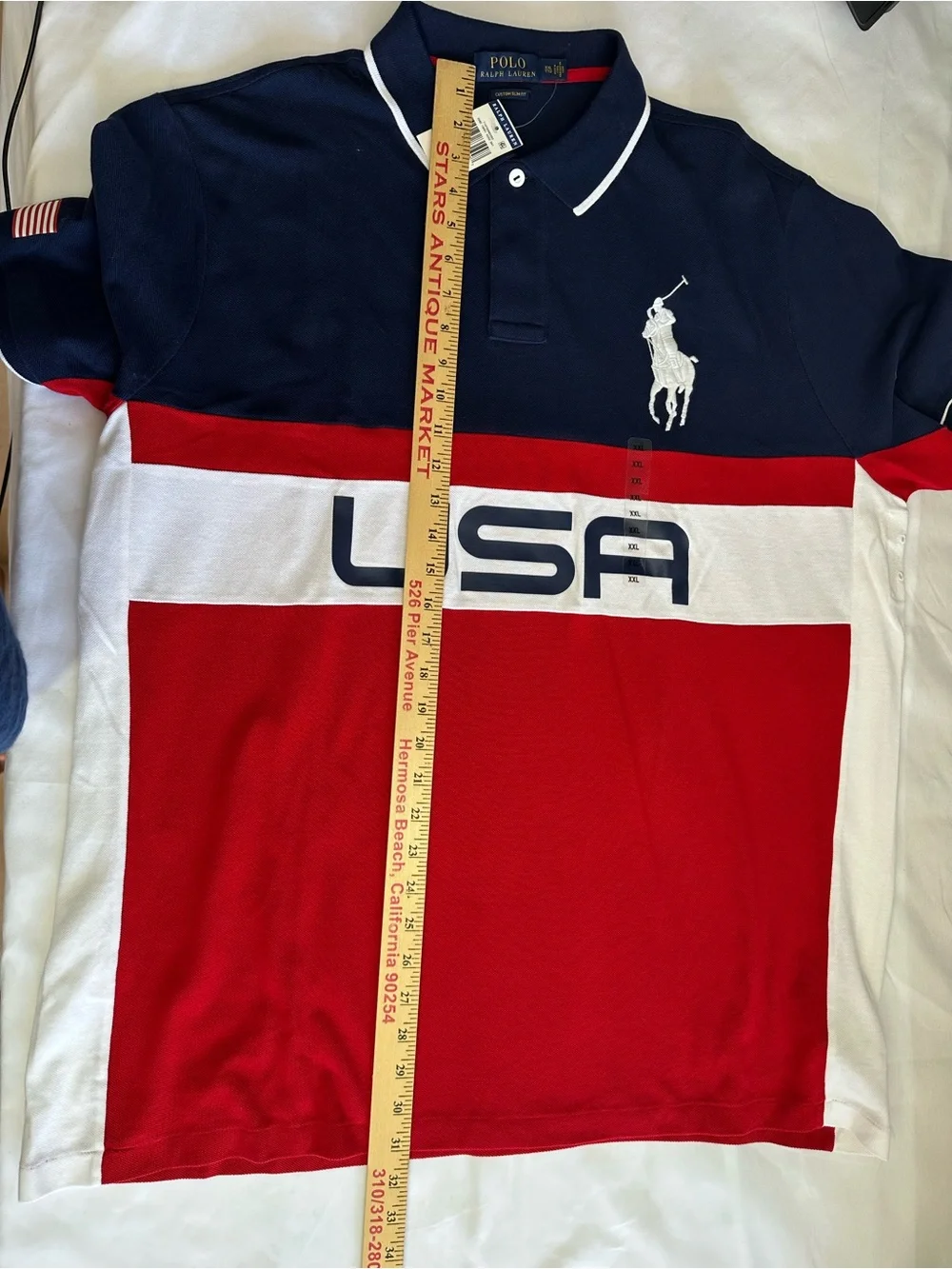 POLO BY RALPH LAUREN Big Pony USA POLO SHIRT